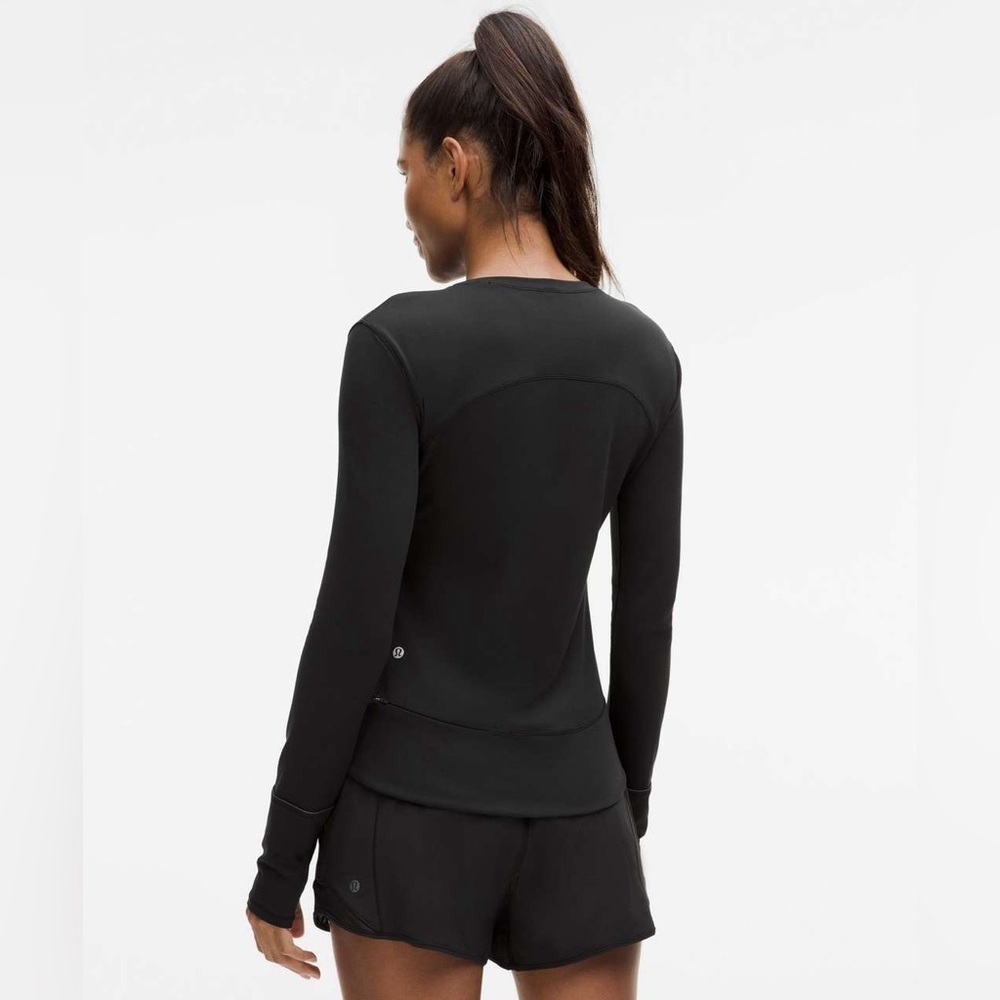 Lululemon Rulu Gathered-Waist Long-Sleeve Running Top - Picture 2 of 11